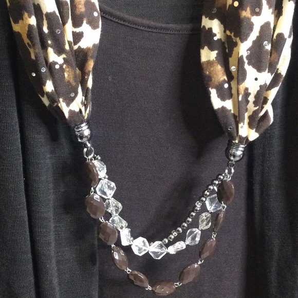 EUC JM Collection Cardigan Scarf Set, XL - Picture 3 of 13